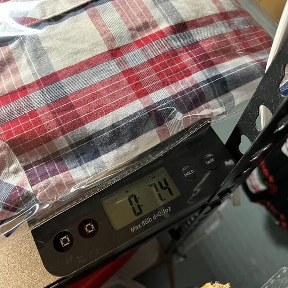 Levis Shirt Mens Extra Large Red Plaid Farm Chore Work Two Horse Brand White Tab - Picture 12 of 12